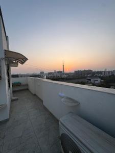 Balcony Image of 1305 Sq.ft 3 BHK Penthouse for sale in Memnagar Ahmedabad for Rs. 11200000