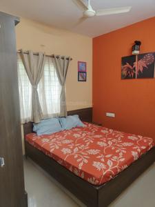 Bedroom Image of 710 Sq.ft 1 BHK Builder Floor for rent in BTM Layout Bengaluru for Rs. 16000