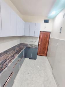 Kitchen Image of 400 Sq.ft 1 BHK Builder Floor for rent in Sector 6 Rohini New Delhi for Rs. 13500
