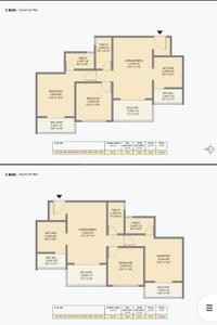 Image of 1105 Sq.ft 2 BHK Apartment / Flat for sale in Pyramid Parkland, Bhukum, Pune for Rs. 5200000