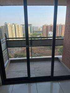 Balcony Image of 1244 Sq.ft 2 BHK Apartment / Flat for rent in Zaveri Greens, Ghuma Ahmedabad for Rs. 24000