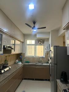 Kitchen Image of 1660 Sq.ft 3 BHK Apartment / Flat for rent in Jaypee Kosmos, Sector 134 Noida for Rs. 25000