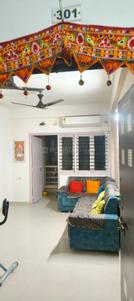 Bedroom Image of 1500 Sq.ft 2 BHK Apartment / Flat for sale in Vastral Ahmedabad for Rs. 4000000
