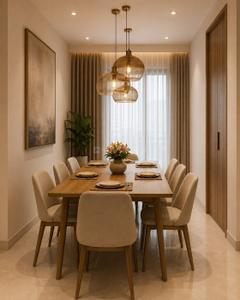 Living Room Image of 2000 Sq.ft 4 BHK Apartment / Flat for sale in ATK The Black, Entally Kolkata for Rs. 27500000