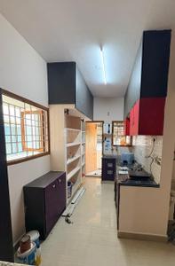 Kitchen Image of 825 Sq.ft 1 BHK Apartment / Flat for rent in Banu Nagar Chennai for Rs. 13000