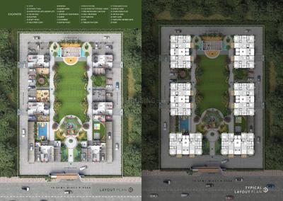 Image of 1860 Sq.ft 3 BHK Apartment / Flat for sale in Althan, Surat for Rs. 8836860
