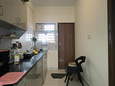 Kitchen Image of 720 Sq.ft 1 BHK Apartment / Flat for rent in Doddanekundi Bengaluru for Rs. 33000