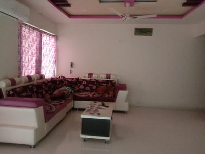 Living Room Image of 1200 Sq.ft 2 BHK Apartment / Flat for rent in Malpani Saffron, Pathardi Phata Nashik for Rs. 30000