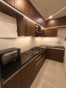 Kitchen Image of 1000 Sq.ft 2 BHK Apartment / Flat for rent in Godrej Infinity, Mundhwa Pune for Rs. 35000