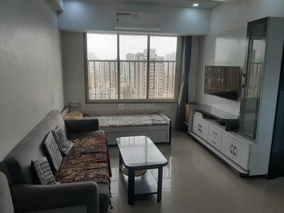 Hall Image of 600 Sq.ft 1 BHK Apartment / Flat for rent in Kandivali West Mumbai for Rs. 42000