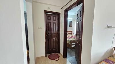 Bedroom Image of 1050 Sq.ft 2 BHK Builder Floor for rent in D Lunia Group Nishdin Aura, Mahalakshmi Nagar Indore for Rs. 30000