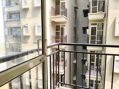 Bedroom Two Image of 1300 Sq.ft 3 BHK Apartment / Flat for rent in Pyramid Infinity, Sector 70 Gurgaon for Rs. 25400