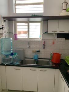 Kitchen Image of 1000 Sq.ft 1 BHK Independent House for rent in Indira Nagar Bengaluru for Rs. 35000
