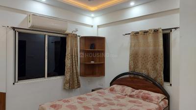 Bedroom Image of 1500 Sq.ft 3 BHK Apartment / Flat for rent in Srijan Centrum, Gobra Kolkata for Rs. 53000