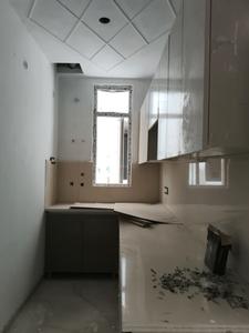 Kitchen Image of 1500 Sq.ft 3 BHK Apartment / Flat for sale in Ambesten Twin Chalet, Noida Extension Greater Noida for Rs. 5400000