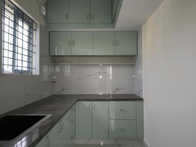 Kitchen Image of 1200 Sq.ft 1 BHK Builder Floor for rent in Kadugodi Bengaluru for Rs. 16000