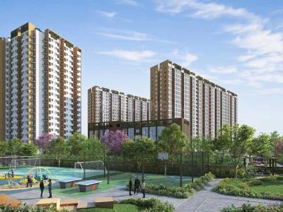 Image of 865 Sq.ft 2 BHK Apartment / Flat for sale in Siruseri, Chennai for Rs. 6200000