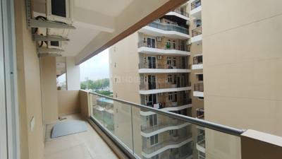 Balcony Image of 1945 Sq.ft 3 BHK Apartment / Flat for sale in Green Lotus Saksham, Lohgarh Zirakpur for Rs. 12500000