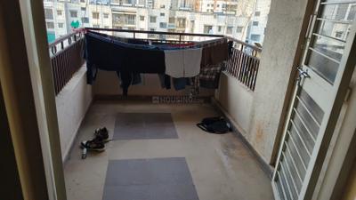 Balcony Image of 937 Sq.ft 2 BHK Apartment / Flat for rent in Swaraaj Pride, Punawale Pune for Rs. 23000