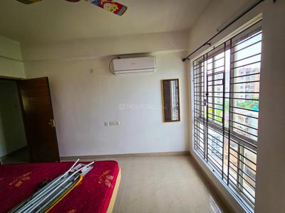 Bedroom Image of 1400 Sq.ft 3 BHK Apartment / Flat for rent in Sunland Residency, Rajarhat Kolkata for Rs. 42000