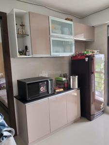 Kitchen Image of 675 Sq.ft 1 BHK Apartment / Flat for sale in Unique Nirmal Nagari, Diva Thane for Rs. 4500000