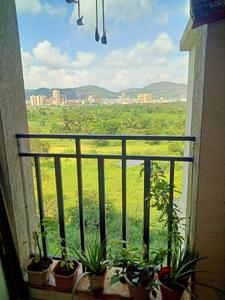 Balcony Image of 595 Sq.ft 1 BHK Apartment / Flat for sale in Rameshwar Park Orchid Iris And Rose, Diva Thane for Rs. 3500000
