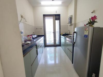 Kitchen Image of 850 Sq.ft 2 BHK Apartment / Flat for rent in Raheja Amalfi, Sicily &amp; Capri, Madh Mumbai for Rs. 58000