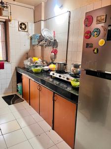 Kitchen Image of 1450 Sq.ft 2 BHK Apartment / Flat for rent in K Raheja Woods, Kalyani Nagar Pune for Rs. 60000