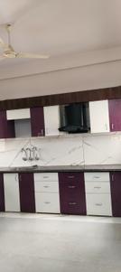 Kitchen Image of 1100 Sq.ft 2 BHK Builder Floor for rent in Om Sai Aakarsh Township, Rameshwaram Colony Jabalpur for Rs. 14000