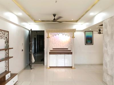 Living Room Image of 900 Sq.ft 2 BHK Apartment / Flat for rent in Soham Tropical Lagoon, Kasarvadavali Thane for Rs. 57000