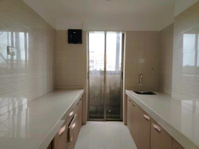 Kitchen Image of 640 Sq.ft 1 BHK Apartment / Flat for sale in Munish Emonics Tower, Vasai East Vasai for Rs. 3767000