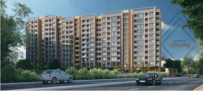 Image of 962 Sq.ft 2 BHK Apartment / Flat for sale in NP Meridian Square, Tathawade, Pune for Rs. 7200000