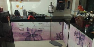 Kitchen Image of 500 Sq.ft 1 BHK Apartment / Flat for sale in Siddhivinayak Shubhashree Residential, Akurdi Pune for Rs. 4200000