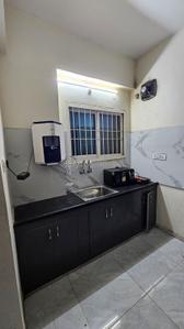 Kitchen Image of 980 Sq.ft 2 BHK Apartment / Flat for rent in Madhapur Hyderabad for Rs. 38000