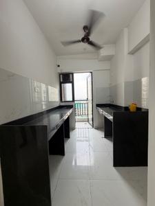 Kitchen Image of 705 Sq.ft 1.5 BHK Apartment / Flat for rent in Runwal Gardens, Dombivli East Thane for Rs. 16000