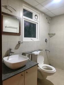 Bedroom Two Image of 1634 Sq.ft 3 BHK Apartment / Flat for rent in Bhartiya Nikoo Homes Phase 2, Tirumanahalli Bengaluru for Rs. 49000