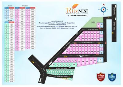 Image of 1200 Sq.ft Residential Plot / Land for sale in KK Nagar, Tiruchirappalli for Rs. 4500000