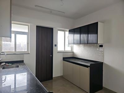 Kitchen Image of 860 Sq.ft 2 BHK Apartment / Flat for rent in Bramha Skycity, Dhanori Pune for Rs. 38000