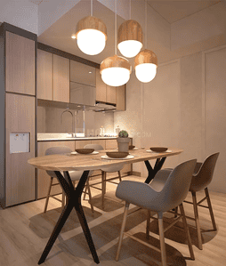 Living Room Image of 620 Sq.ft 1 BHK Apartment / Flat for sale in Konnark High Castle, Shirdhon Navi Mumbai for Rs. 3500000