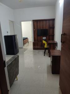 Hall Image of 650 Sq.ft 1 BHK Apartment / Flat for rent in Whitefield Bengaluru for Rs. 25000