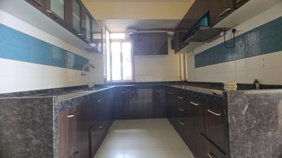 Kitchen Image of 2000 Sq.ft 3 BHK Apartment / Flat for sale in Concrete Sai Saakshaat Wing E, Kharghar Navi Mumbai for Rs. 38000000