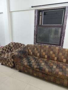 Hall Image of 650 Sq.ft 1 BHK Apartment / Flat for rent in Koteshwar Palace, Andheri East Mumbai for Rs. 45000
