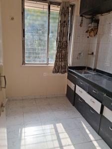 Kitchen Image of 650 Sq.ft 1 BHK Apartment / Flat for rent in Sheth Vasant leela, Thane West Thane for Rs. 20000