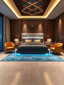 Bedroom Image of 2500 Sq.ft 3 BHK Builder Floor for rent in Morabadi Ranchi for Rs. 45000