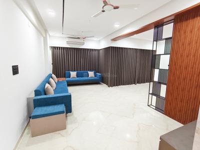 Living Room Image of 2450 Sq.ft 3 BHK Apartment / Flat for rent in Radhe Infinity, Kudasan Gandhinagar for Rs. 44000