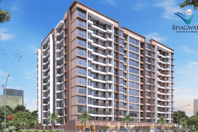 Image of 1100 Sq.ft 2 BHK Apartment / Flat for sale in Bhagwati Elysia II, Pushpak Nagar, Navi Mumbai for Rs. 7500000