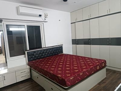 Bedroom Image of 1700 Sq.ft 3 BHK Apartment / Flat for rent in Aditya Empress Towers, Shaikpet Hyderabad for Rs. 60000