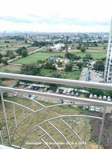 Balcony Image of 585 Sq.ft 1 BHK Apartment / Flat for rent in Shubhhomes Urban Homes Phase 2A, Bamheta Village Ghaziabad for Rs. 15000