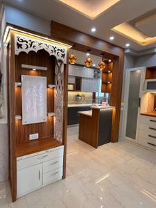 Kitchen Image of 1600 Sq.ft 3 BHK Apartment / Flat for rent in Omaxe The Palace, Gomti Nagar Lucknow for Rs. 60000
