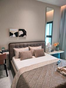 Bedroom Image of 406 Sq.ft 1 BHK Apartment / Flat for sale in Chandak Highscape City 1A, Chembur Mumbai for Rs. 10900000